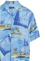 Jams World Catamaran Rayon Men's Hawaiian Shirt