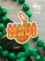 Kawaii Sticker Club マラマ マウイステッカー 4枚セット