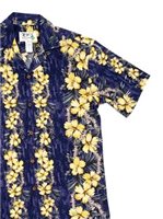 Ky's Lei of Aloha AL 543 PP Cotton Poplin Men's Hawaiian Shirt