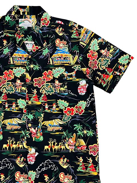 訳あり Paradise Found メンズ アロハシャツ [サンタサーフシャック トップス
