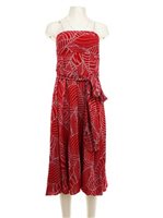 Napua Collection Honolulu タイ ダイ ノット ツイスト ショートドレス [ワイメア/レッド/レーヨン]