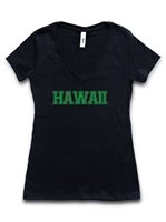 [Tribal Collection] Honi Pua Tribal Hawaii Ladies Hawaiian T-Shirt