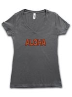 [Tribal Collection] Honi Pua Tribal ALOHA Ladies Hawaiian T-Shirt