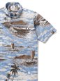 Reyn Spooner MOONLIGHT BAY SKY Spooner Kloth Men&#39;s Hawaiian Shirt Classic Fit