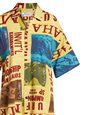 [Jams World 60 Anniversary Print] Jams World Surf Contest Yellow Rayon Men&#39;s Hawaiian Shirt
