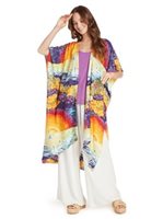 [Jams World 60 Anniversary Print] Jams World Sunset Sail Kimono Jacket