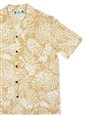 Two Palms Makaha Khaki Rayon Men&#39;s Hawaiian Shirt