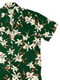 Paradise Found Star Orchid  RAINFOREST Rayon Men&#39;s Hawaiian Shirt