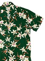 Paradise Found Star Orchid  RAINFOREST Rayon Paradise Found / PARA Star Orchid  RAINFOREST Rayon Men's Hawaiian Shirt