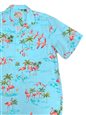 Paradise Found Fine Flamingos Lagoon Men&#39;s Hawaiian Shirt