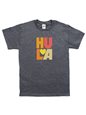 [Hula Collection] Honi Pua HULA Heart Reds  Unisex Hawaiian T-Shirt