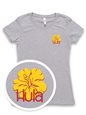 [Hula Collection] Honi Pua Hibiscus HULA Mini Ladies Hawaiian Crew-neck T-Shirt