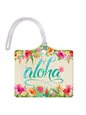 Island Heritage Aloha Floral Die-Cut Luggage Tag