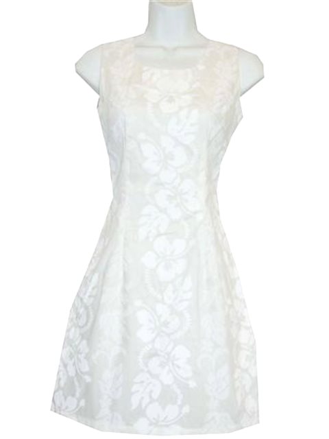 white cotton tank dress
