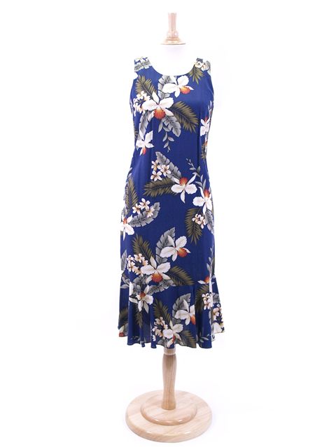 Aloha Outlet限定】 Anuenue ハワイアンマイラロングムームー