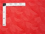 Monstera Red Poly Cotton LMH-04-331