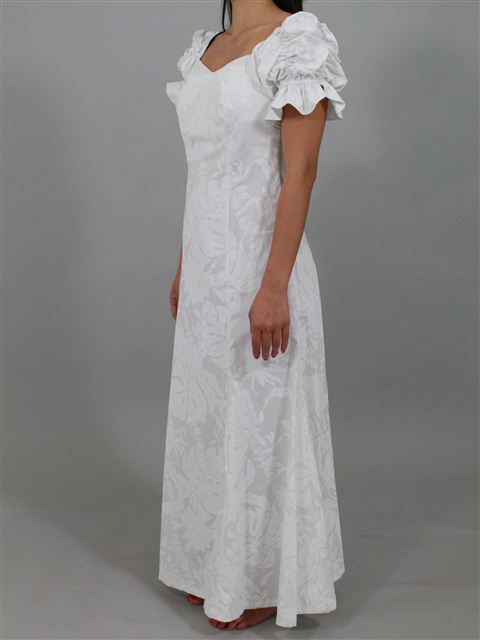 white muumuu