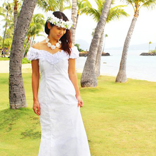 【値下中】ハワイアン ウェディングドレス PrincessKaiulani