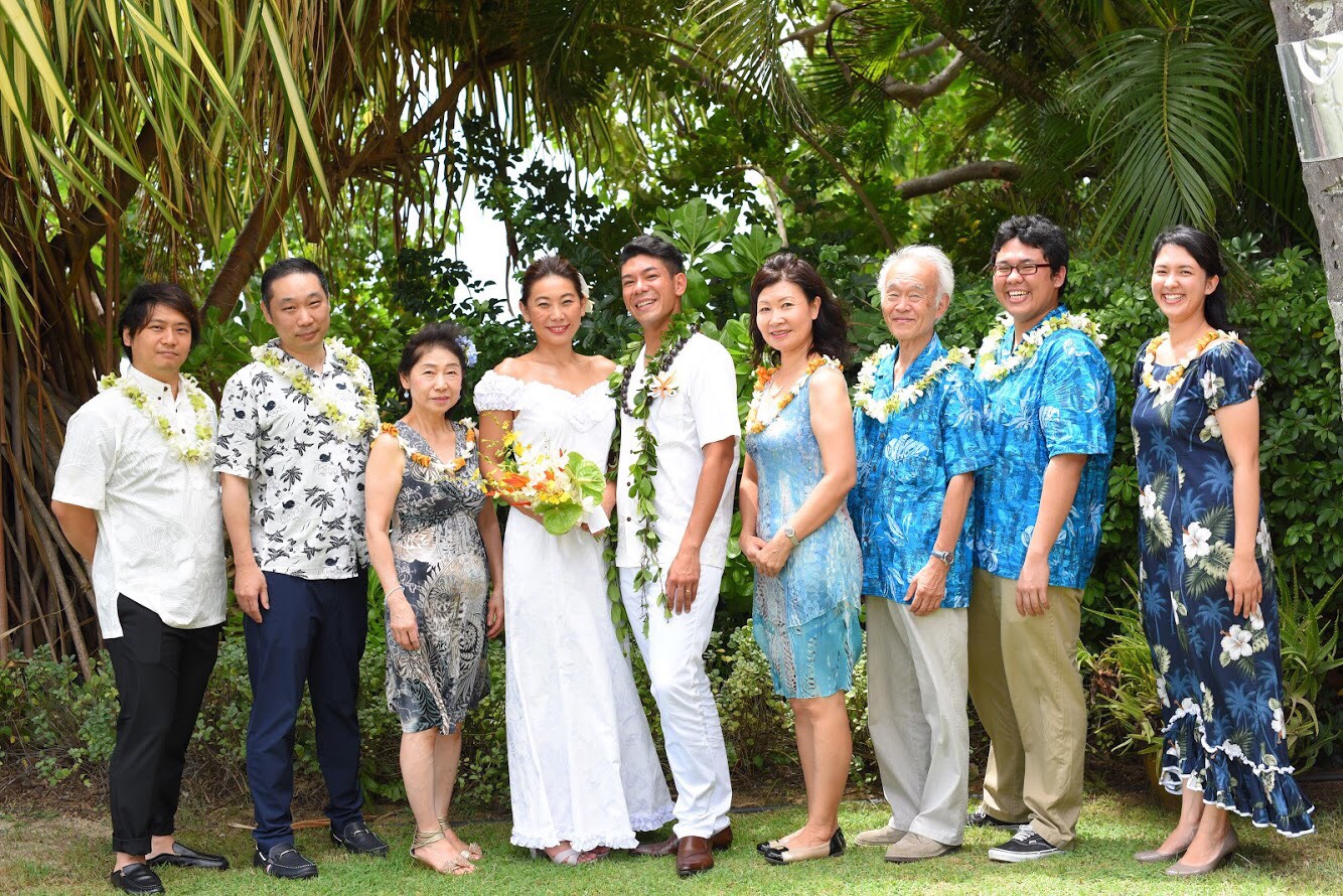 ハワイ結婚式お写真