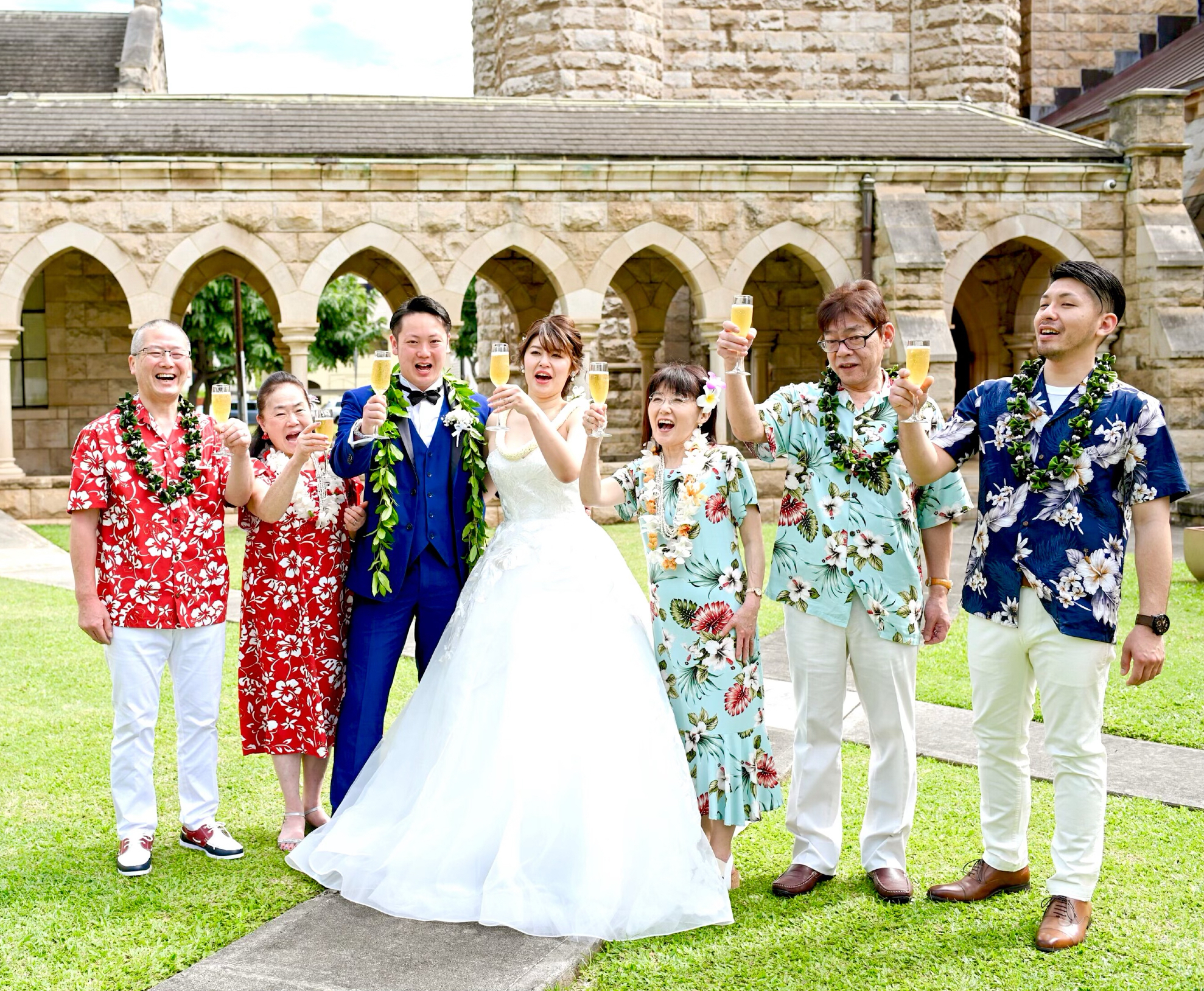 ハワイ結婚式お写真