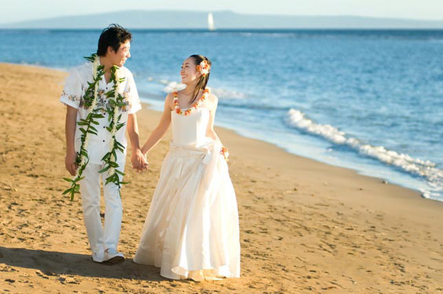 ハワイ結婚式お写真