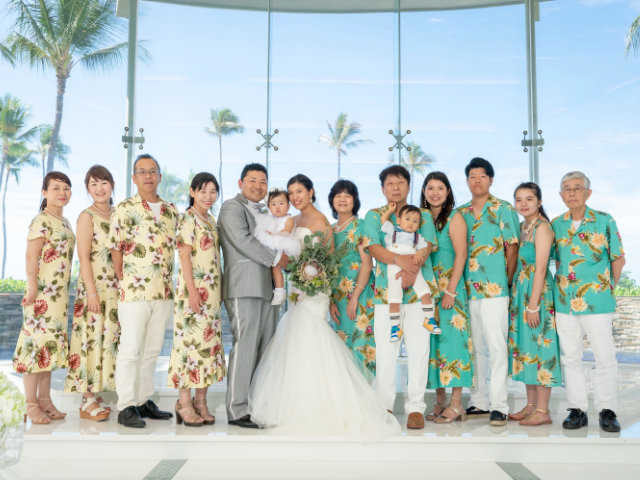 ハワイ結婚式お写真