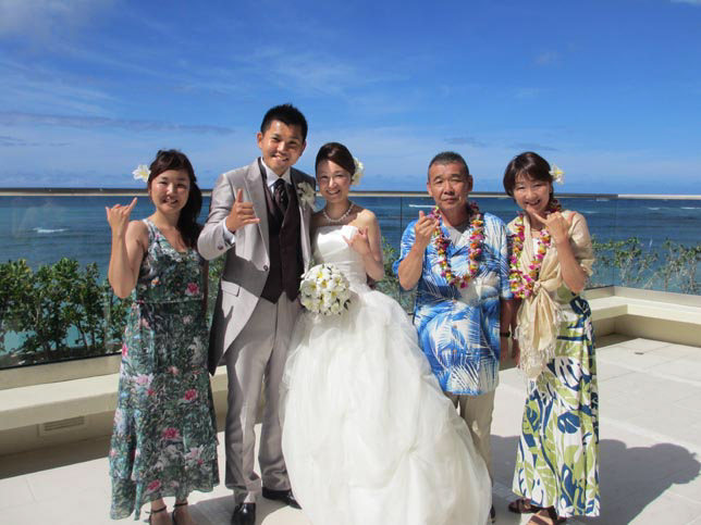 ハワイ結婚式お写真