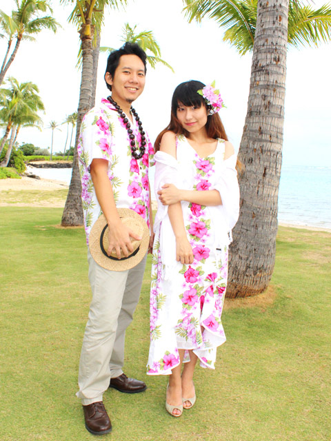 アロハシャツ ムームー ファミリーセット グアム ハワイ 沖縄 結婚式