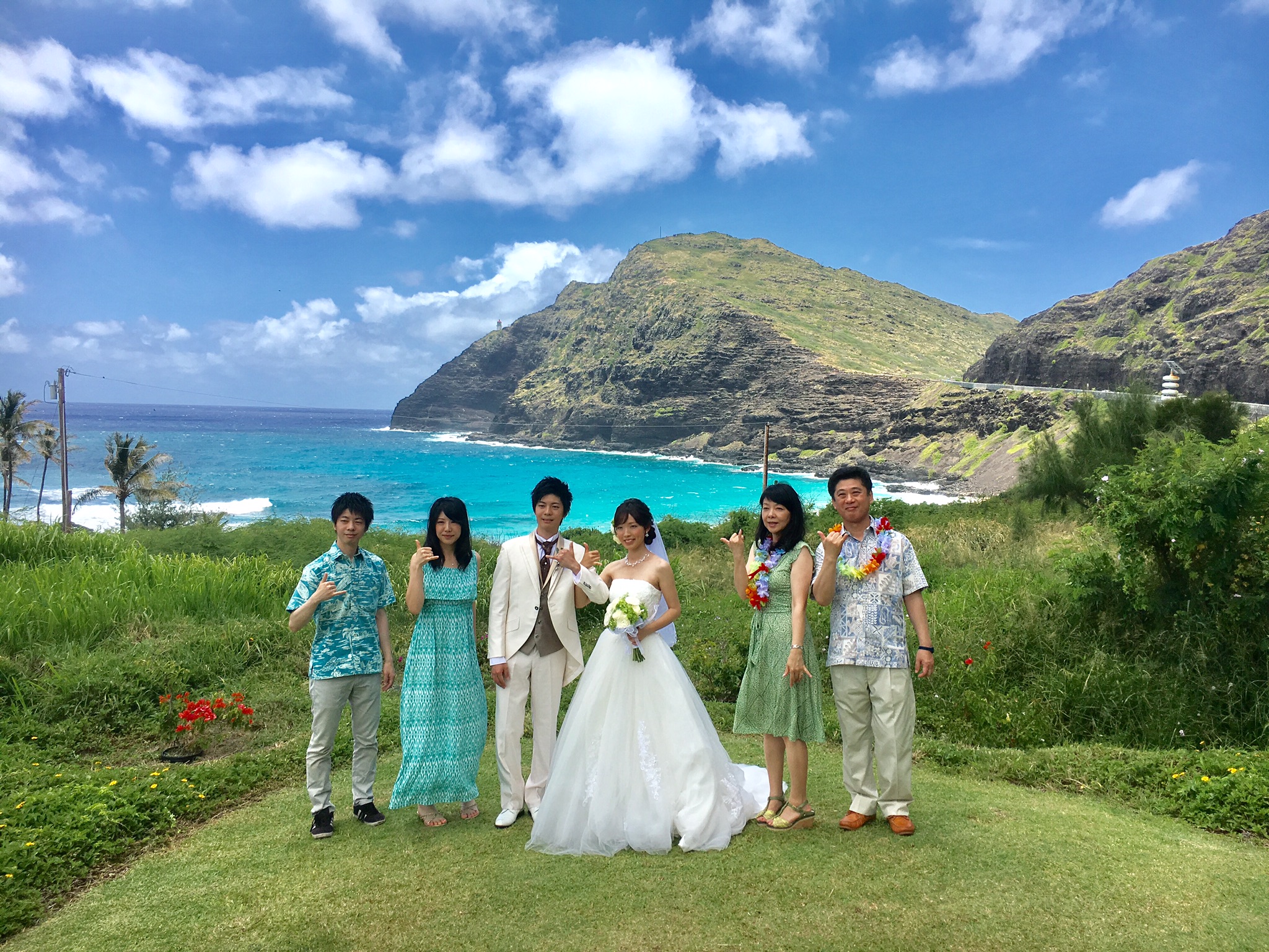 ハワイ結婚式お写真