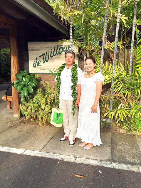 ハワイ結婚式お写真